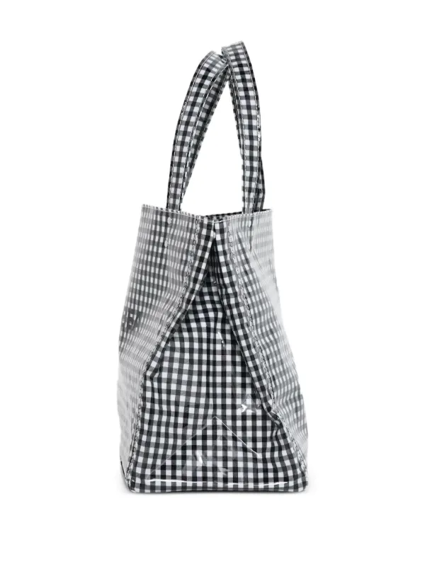 TEMBEA Carry チェック ショルダーバッグ | ブラック | FARFETCH JP