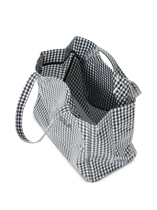 TEMBEA チェック柄 ショルダーバッグ TEMBEA Carry チェック ショルダーバッグ | ブラック | FARFETCH JP