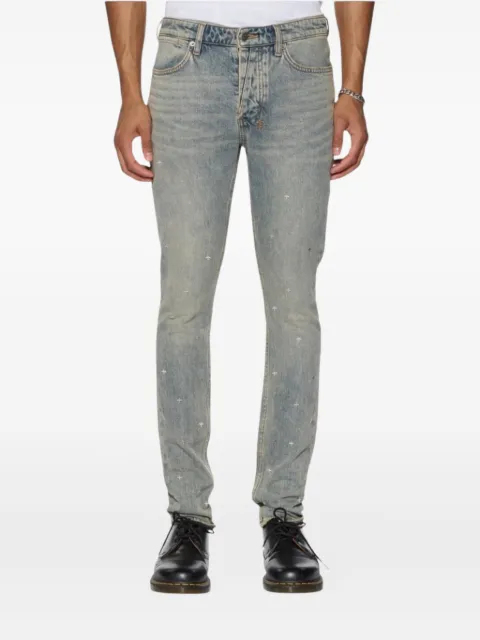 Ksubi Van Winkle Stagelight Metalik cotton jeans