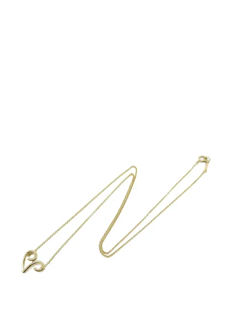 Tiffany & Co. Pre-Owned 2005-2020 18Kイエローゴールド パロマ ピカソ カプリコーン ペンダント ネックレス