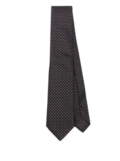 Dolce & Gabbana geometric-pattern silk tie