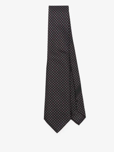 Dolce & Gabbana geometric-pattern silk tie