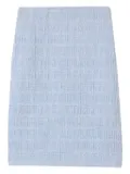 St. John textured plaid skirt - Blue