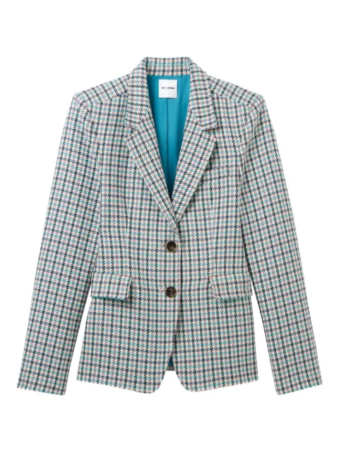 St. John Parker houndstooth blazer