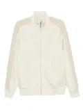 Arte Antwerp panelled zip-up track jacket - Neutrals
