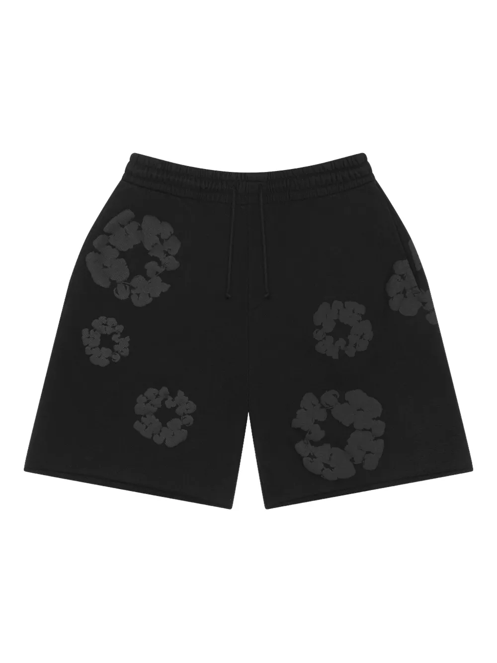 Denim Tears Mono Wreath "Black" shorts | Black | Image 1