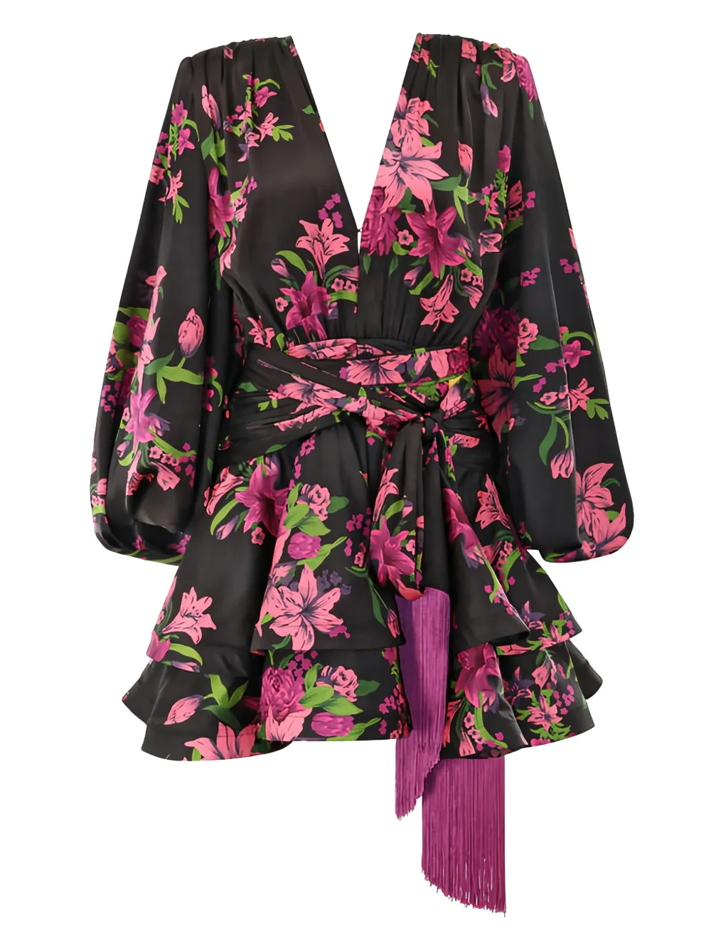 Bronx and Banco Bedouin Lily mini-jurk - Zwart