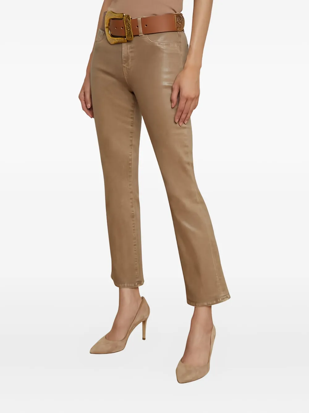 L'Agence Tati bootcut broek - Bruin