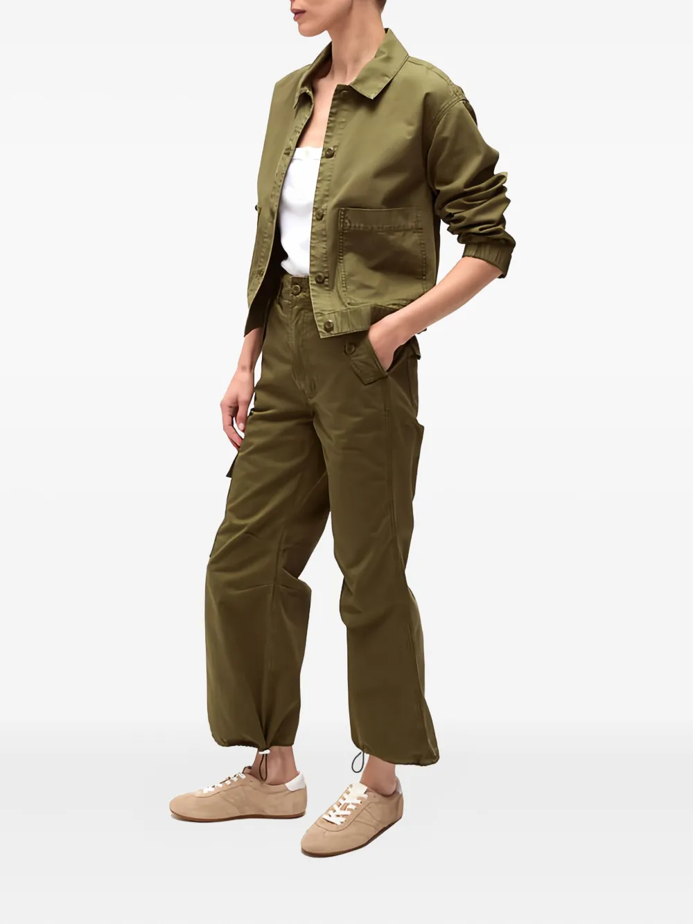 Veronica Beard Joyner cotton jacket | Military Jackets | Image 2