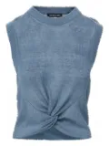 Veronica Beard Kellen knitted top - Blue