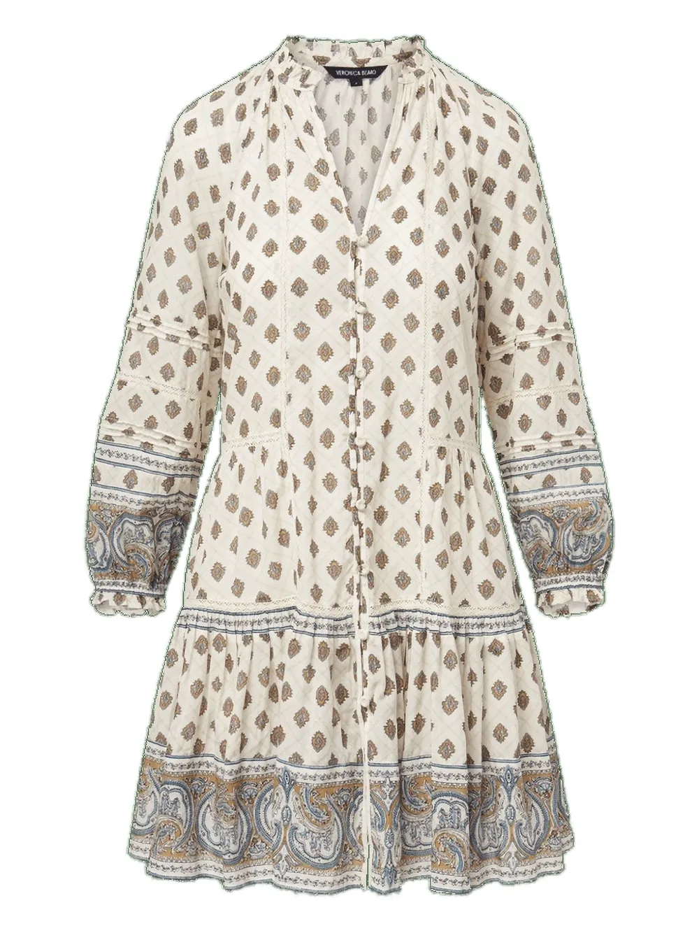 Veronica Beard Belissa paisley-print dress | White | Image 1