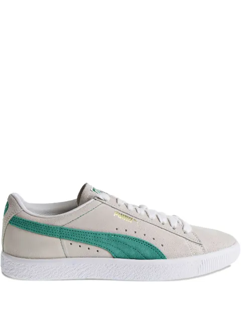 PUMA suede "Grey/Green/White" sneakers