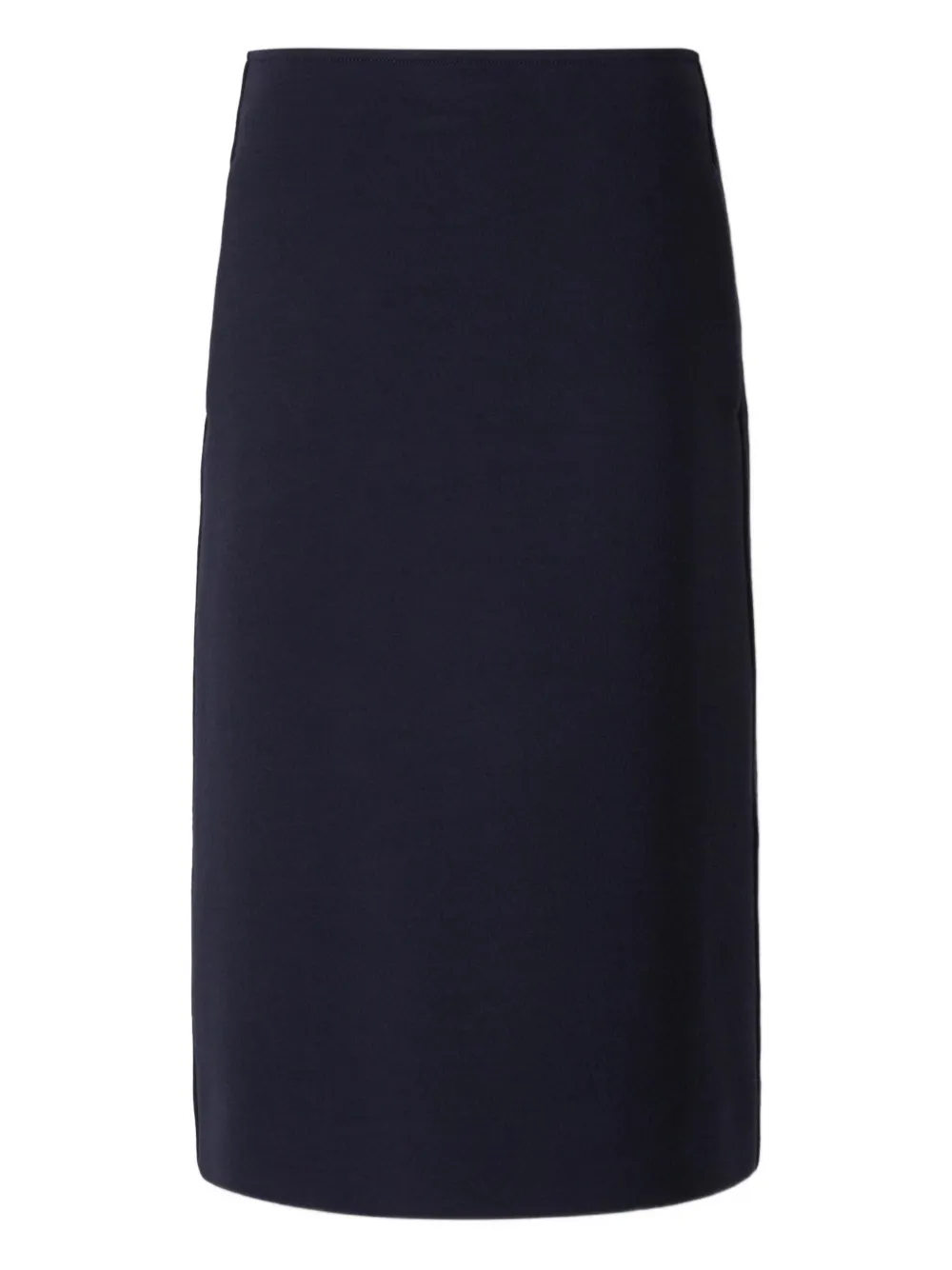 Jil Sander pocket-detail straight midi skirt Zwart