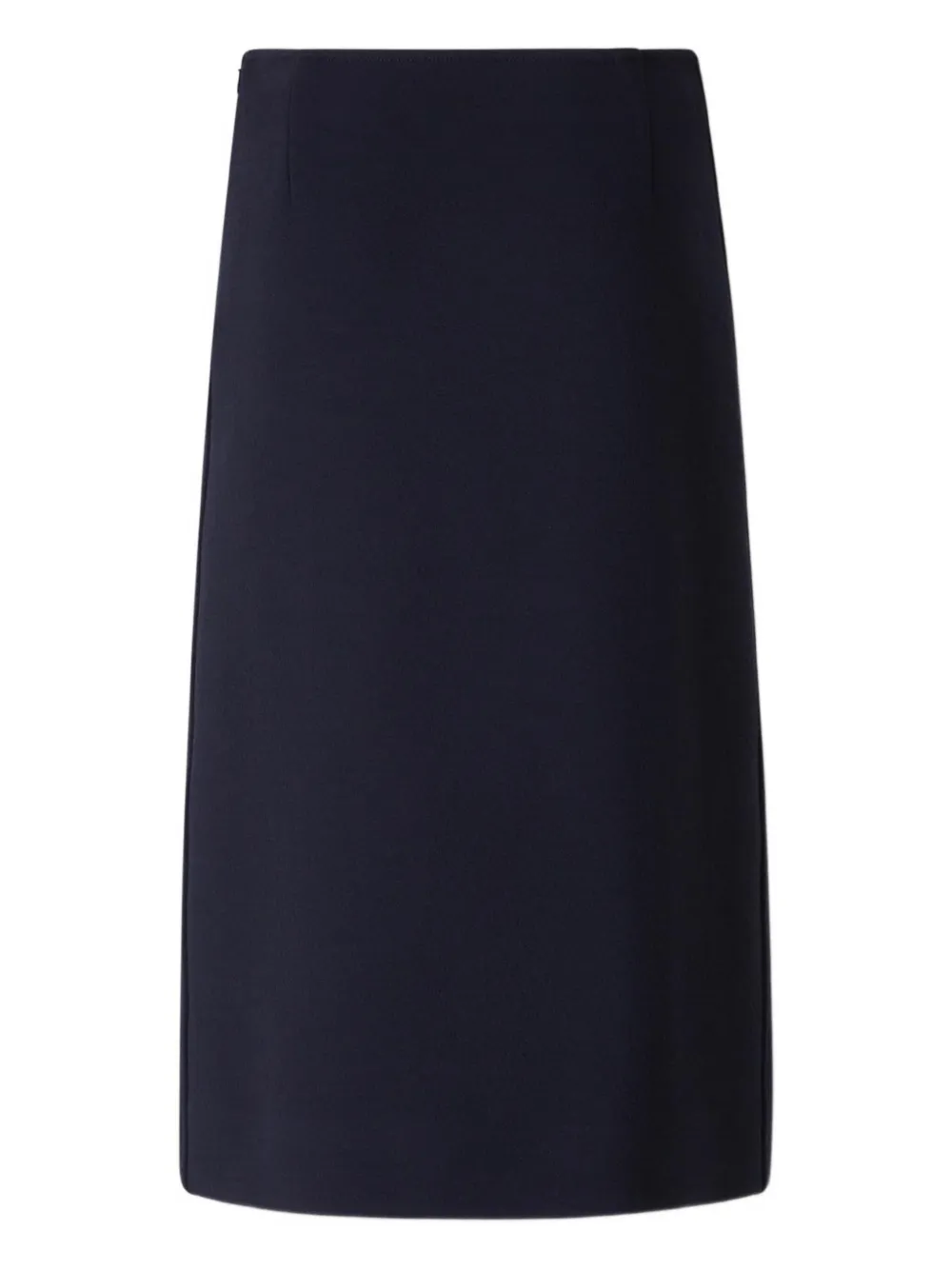 Jil Sander pocket-detail straight midi skirt Zwart