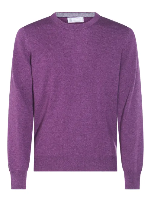 Pull à col rond - Brunello Cucinelli - Modalova