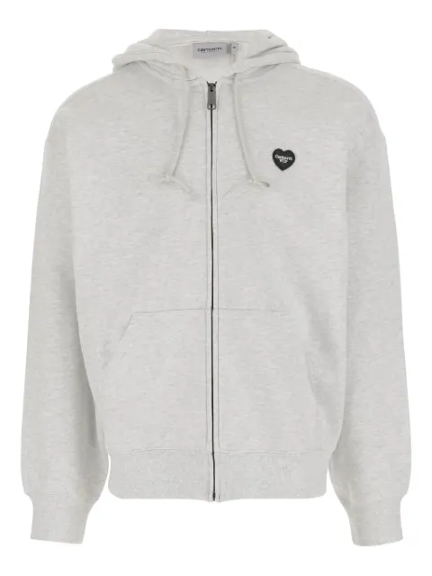 Carhartt WIP heart-logo zip-up hoodie