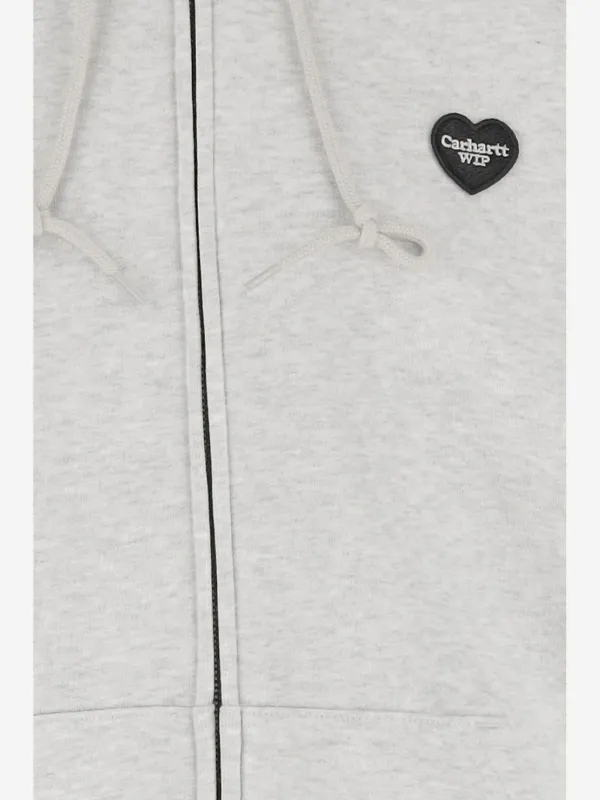 CARHARTT Hooded Heart フーディー ★ライトグレーXXL carhartt-wip-GREY-Hooded-Heart