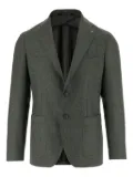 Tagliatore patch-pocket button-cuff blazer - Grey