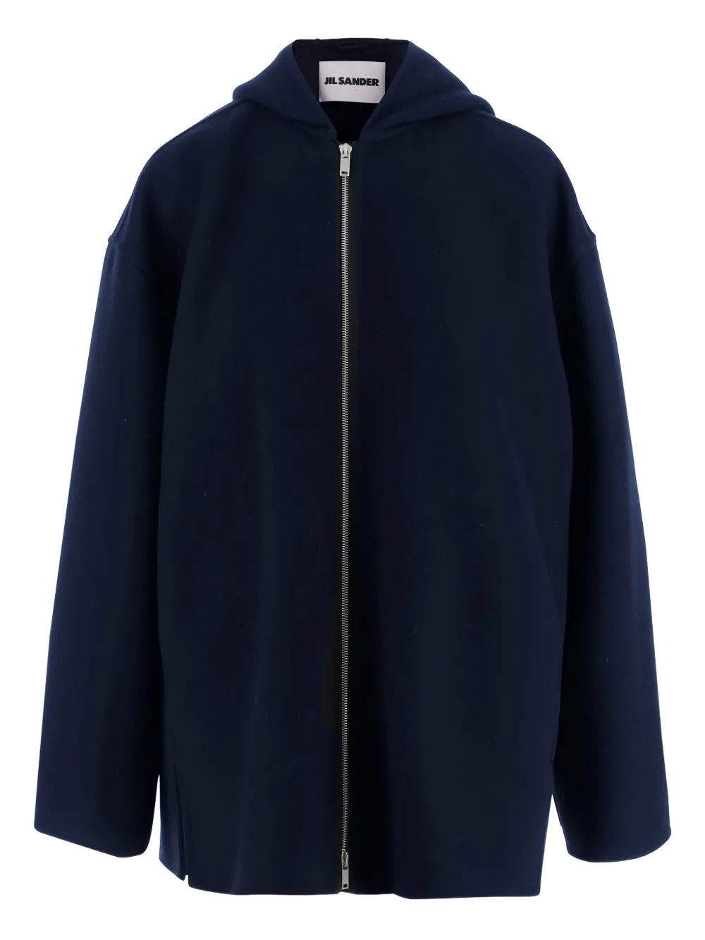 Jil Sander Jack met capuchon Zwart