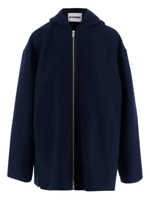Jil Sander chamarra con capucha