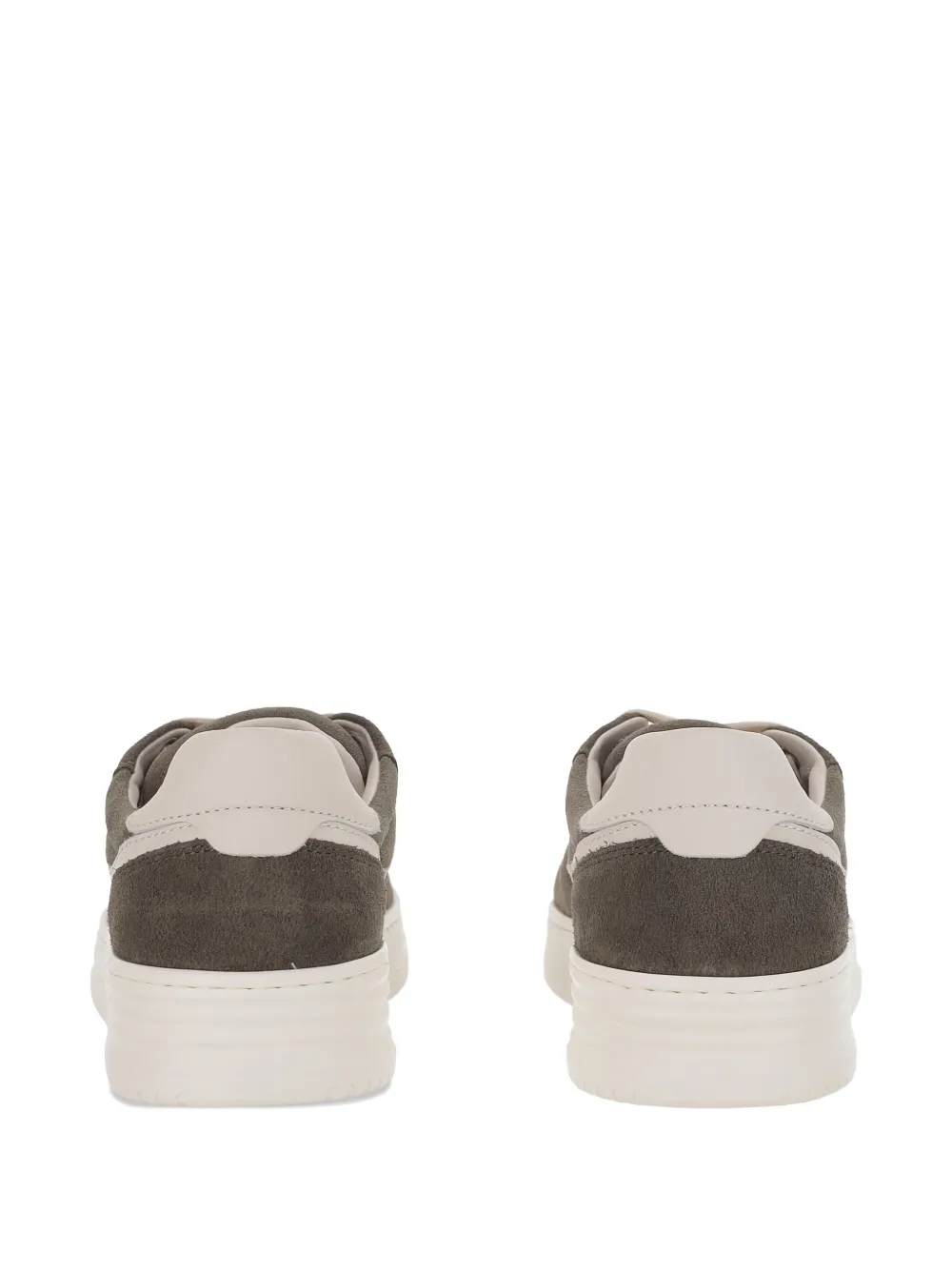Hogan Lace-up Suede Sneakers With Memory Foam Insole In Gray