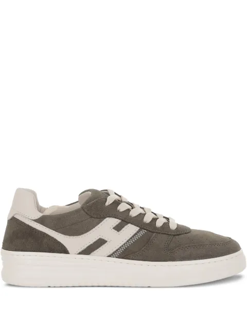 Hogan H630 suede leather logo sneakers