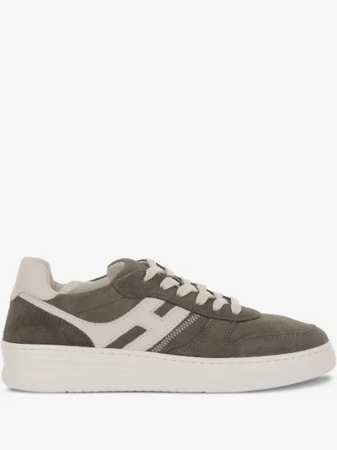 Hogan H630 suede leather logo sneakers