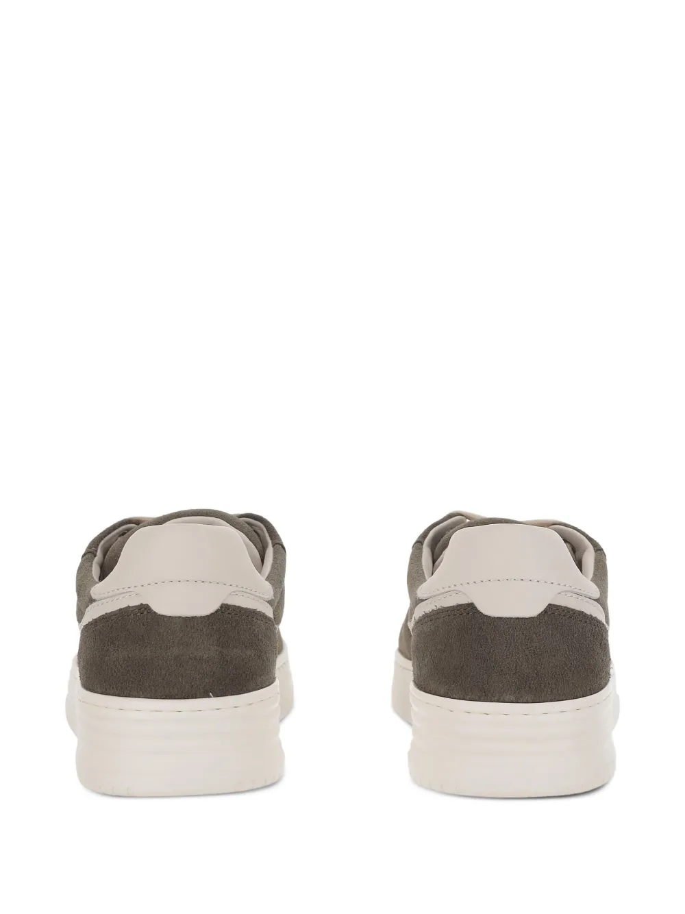 Hogan H630 suede leather logo sneakers Bruin