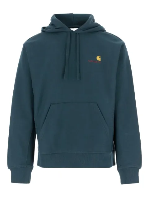 Carhartt WIP American Script logo-embroidered hoodie