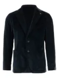 Tagliatore corduroy blazer - Blue