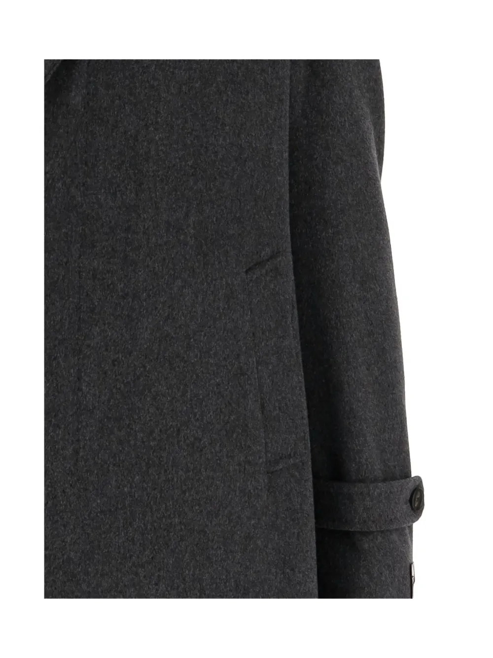 Tagliatore single-breasted wool coat Grijs