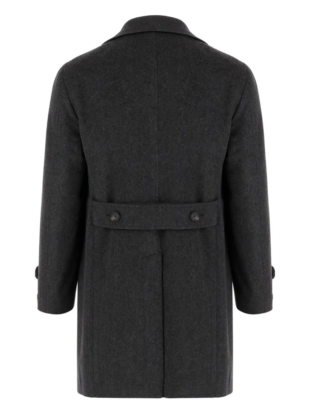 Tagliatore single-breasted wool coat Grijs