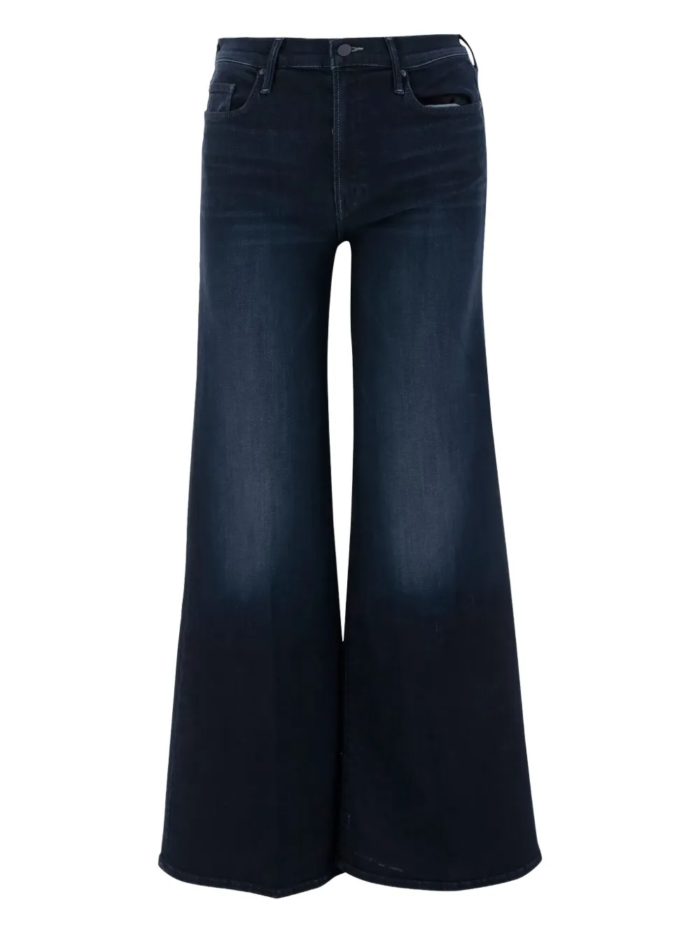 MOTHER cotton-blend jeans Blauw
