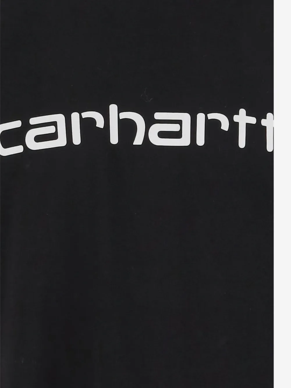 Carhartt WIP Katoenen T-shirt met logoprint Zwart
