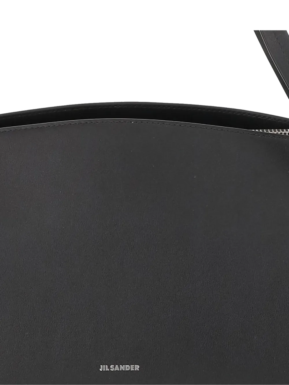 Jil Sander Big Joanna leren schoudertas Zwart