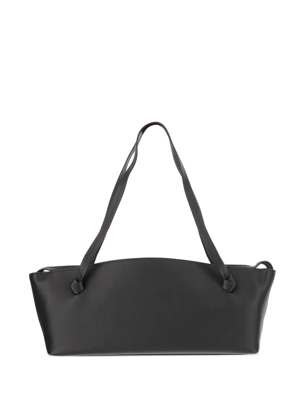 Jil Sander Big Joanna leren schoudertas Zwart