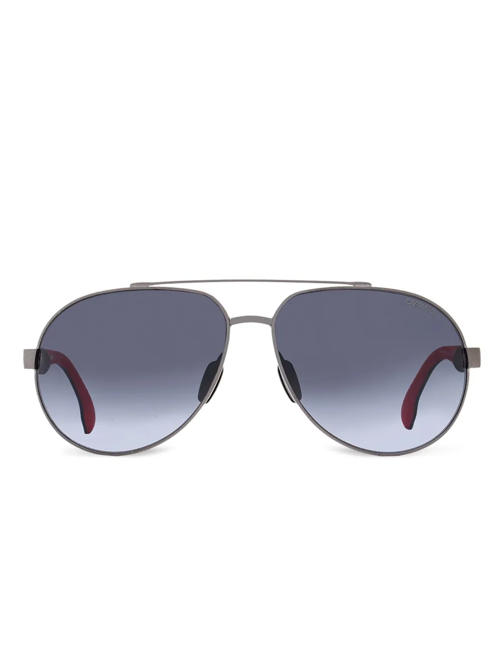 Carrera double-bridged pilot sunglasses Zilver