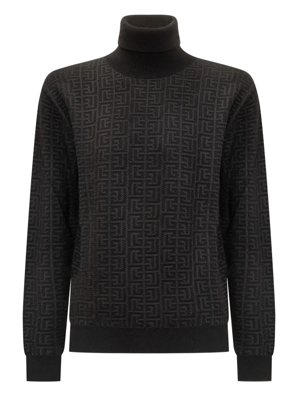 Balmain Kids Coltrui met geometrisch patroon Zwart