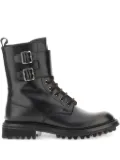Church's double-buckle lace-up boots - Black
