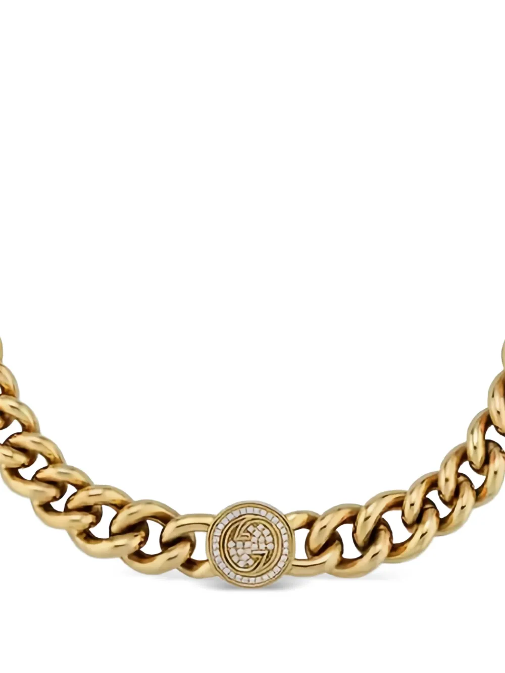 Gucci Schakelhalsketting - Goud