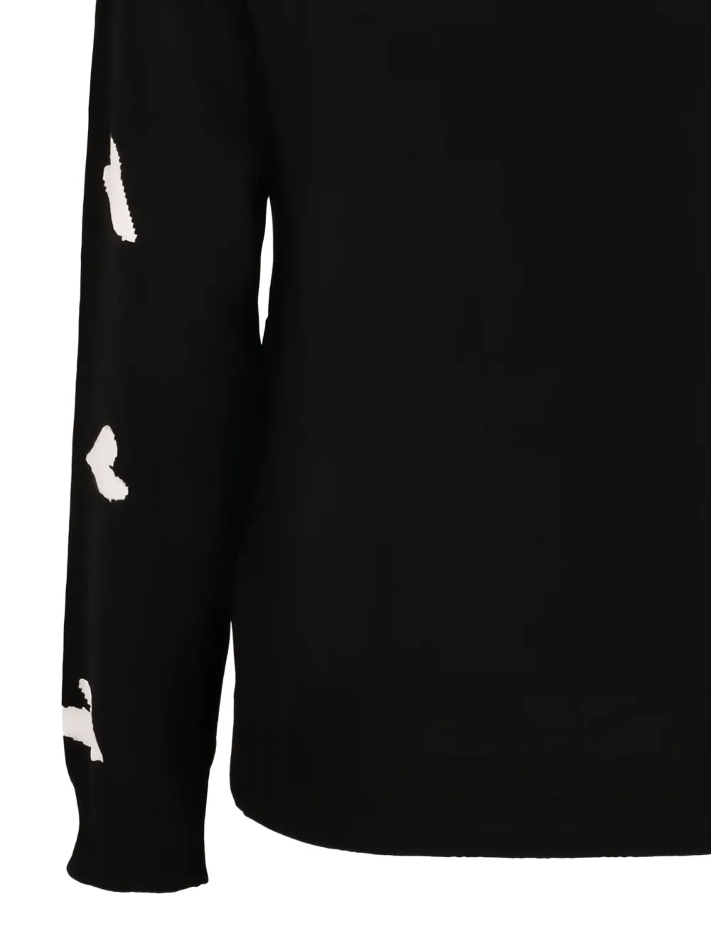 Max Mara Arold Crew-neck Wool Sweater In Black