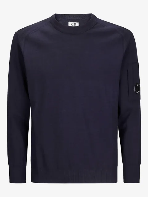 C.P. Company crew neck lens pocket jumper