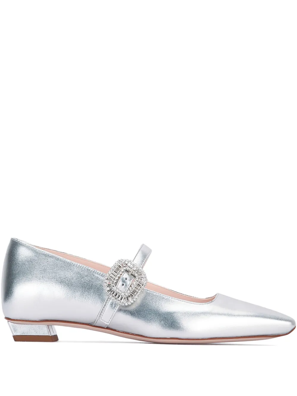 Roger Vivier crystal-buckle pumps | Silver | Image 1