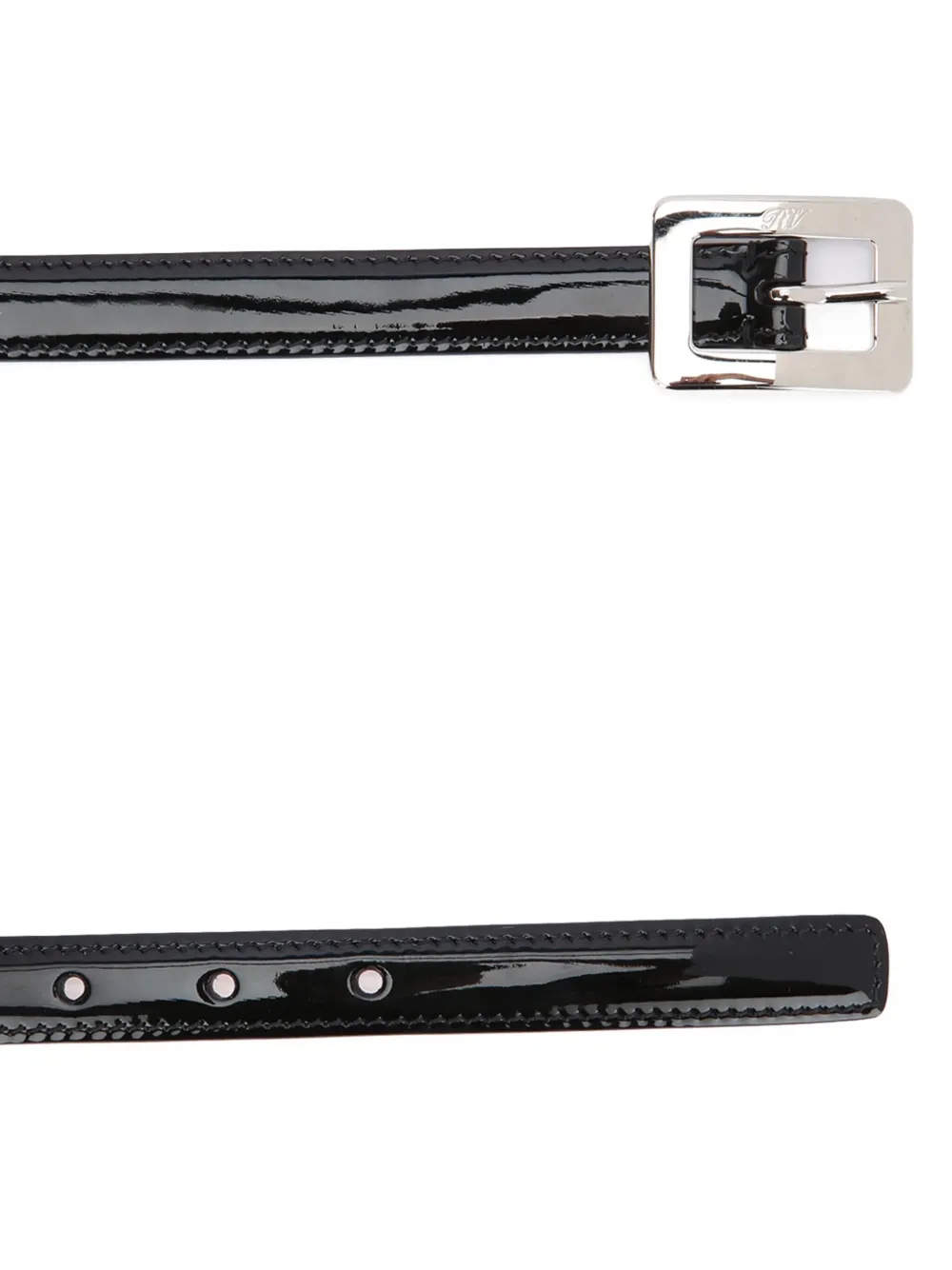 Roger Vivier patent leather double buckle belt | Image 2