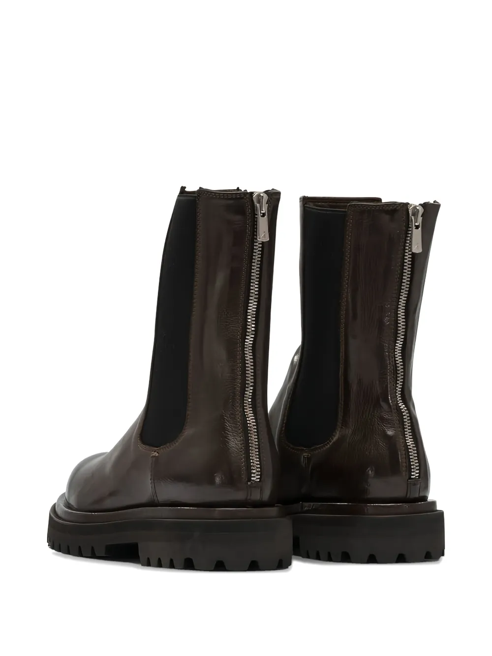 Officine Creative zip-fastening Chelsea boots Brown