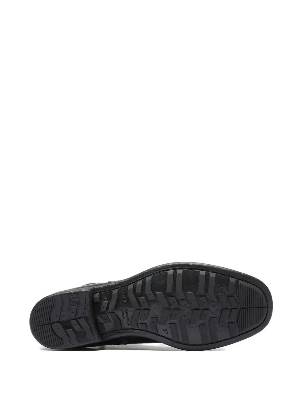 Officine Creative penny leather loafers Black