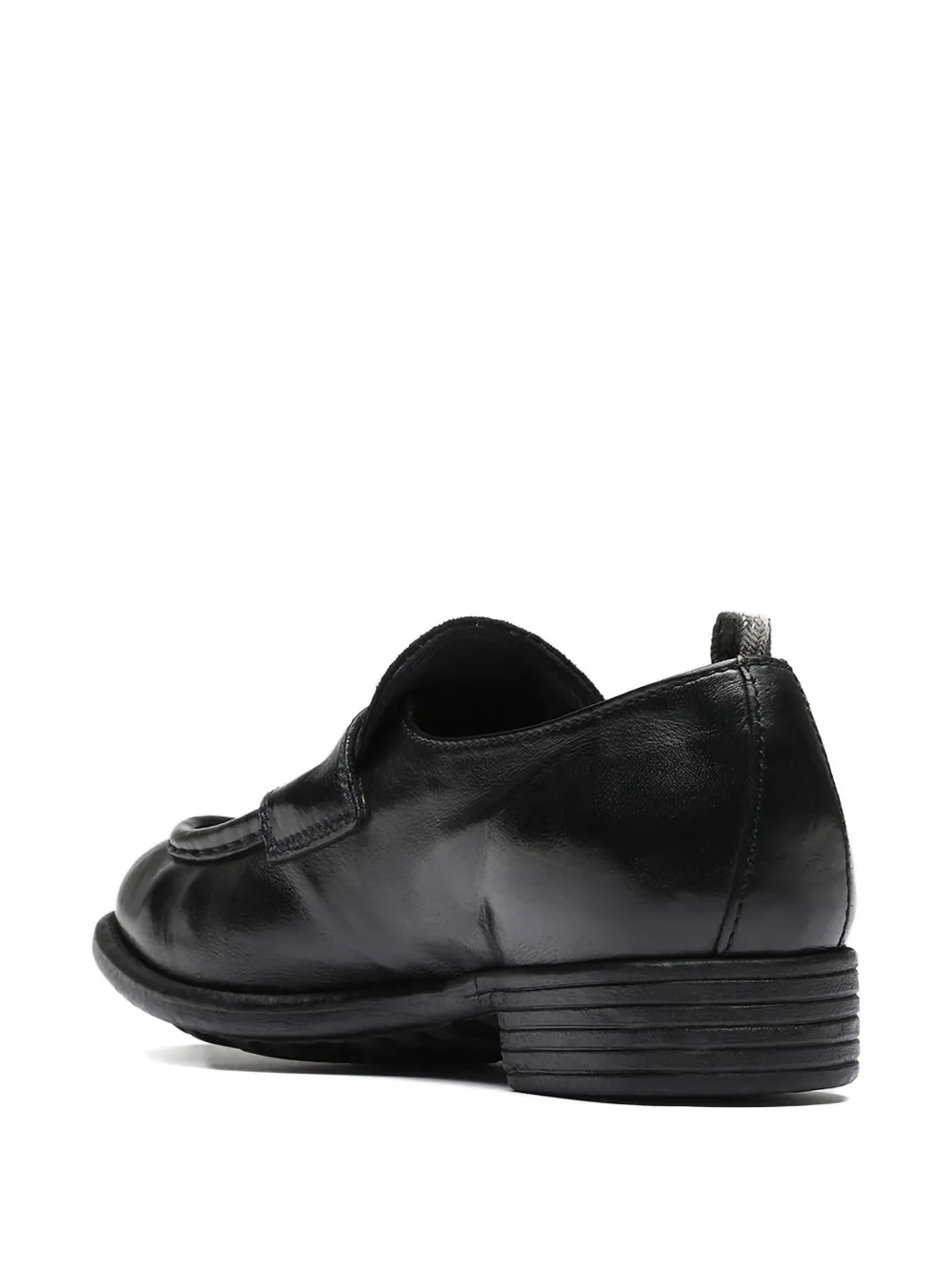 Officine Creative penny leather loafers Black