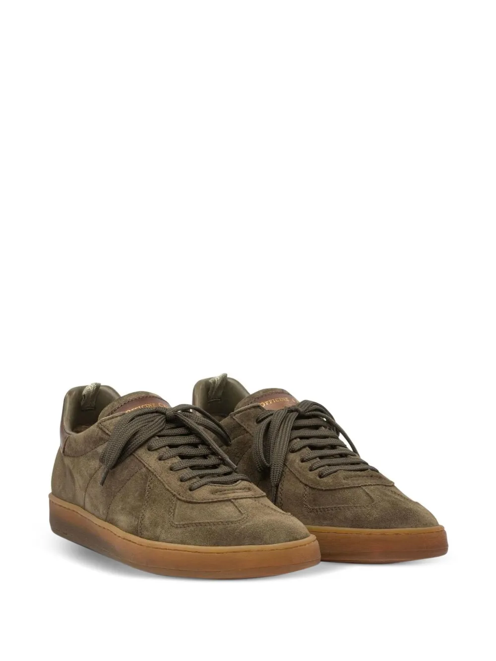 Officine Creative suede sneakers Brown