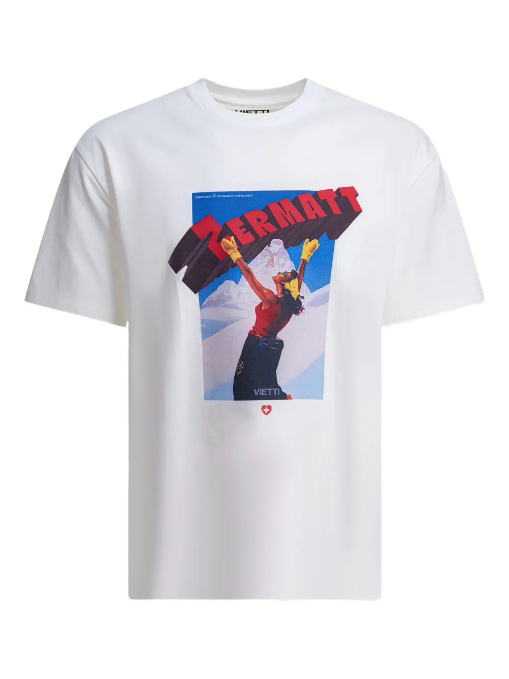 VIETTI MERCHANDISE graphic-print T-shirt | White | Image 1