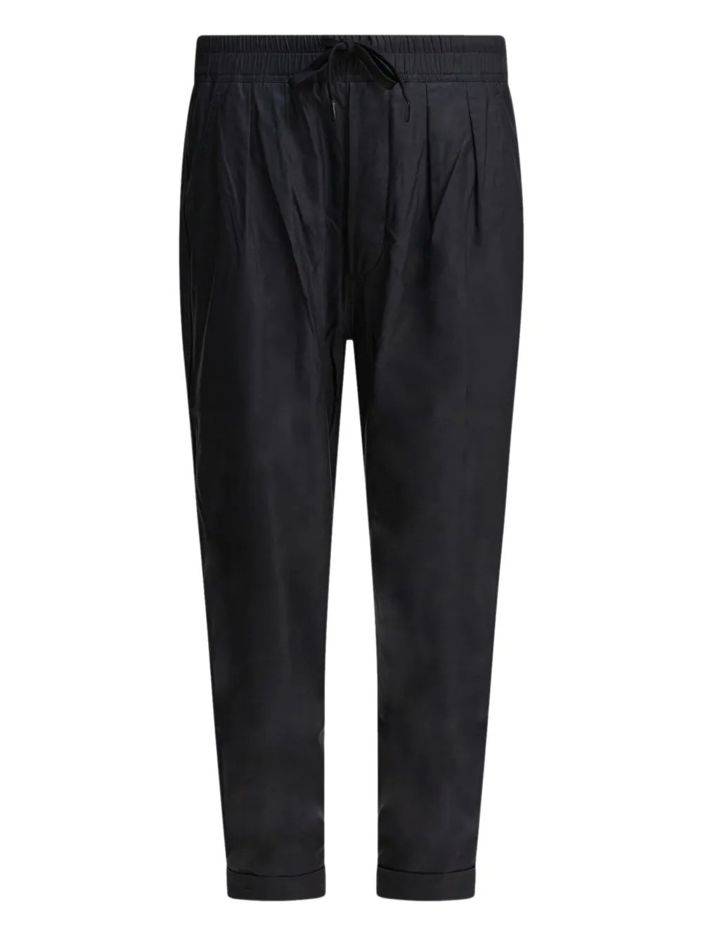 TOM FORD pleated drawstring trousers Zwart